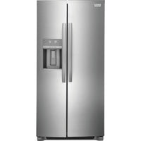 Frigidaire 33 Inch Side-by-Side Refrigerator with 22.3 Cu. Ft. Capacity, Stainless Steel - GRSS2352AF