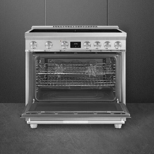 Smeg Professional 30 Inch Induction Range, Stainless Steel - SPR30UIMX