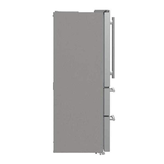 Forno 36 Inch French Door Refrigerator with 19.2 cu. ft. Capacity, Stainless Steel - FFRBI1820-36SB
