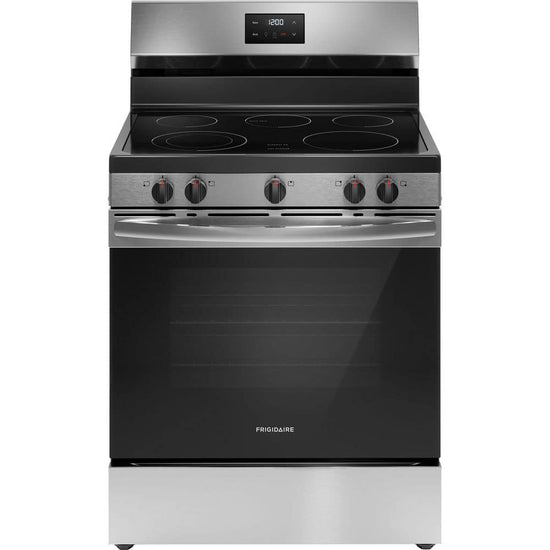 Frigidaire 30 Inch Electric Range with 5 Elements, Quick Boil - FCRE305CBS