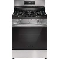 Frigidaire 30 Inch Freestanding Gas Range with 5.1 cu. ft. Capacity, Stainless Steel - FCRG3062AS