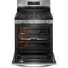Frigidaire 30 Inch Freestanding Gas Range with 5.1 cu. ft. Capacity, Stainless Steel - FCRG3062AS
