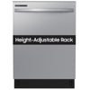Samsung 24 Inch Built-In Tall Tub Dishwasher, Fingerprint Resistant Stainless Steel - DW80CG4021SRAA