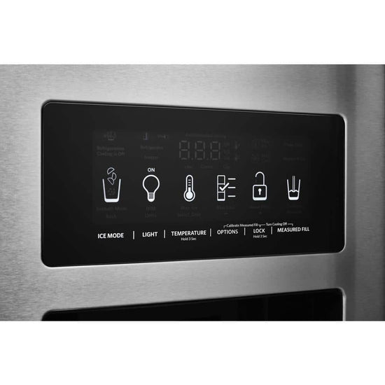 KitchenAid 36 in. Side-by-Side Refrigerator with PrintShield - KRSC703HPS