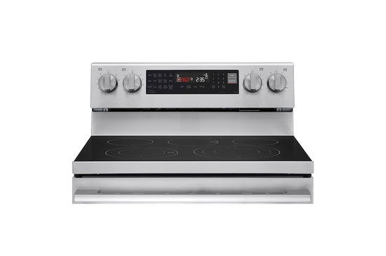 LG 30 Inch ProBake Convection Electric Range with Air Fry, 6.3 cu. ft. - LREN6325XE