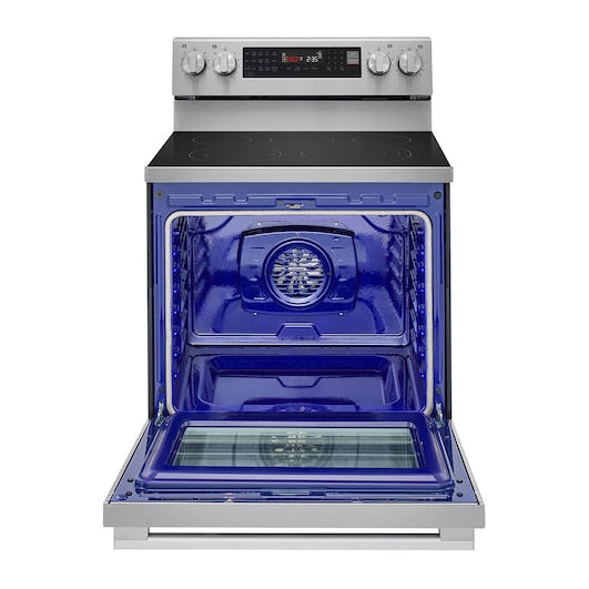 LG 30 Inch ProBake Convection Electric Range with Air Fry, 6.3 cu. ft. - LREN6325XE