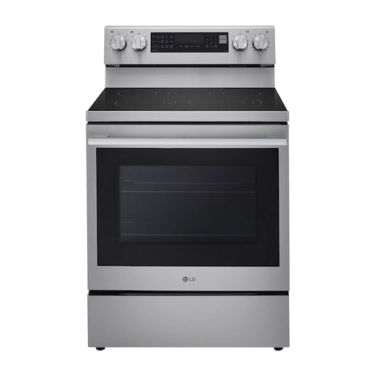 LG 30 Inch ProBake Convection Electric Range with Air Fry, 6.3 cu. ft. - LREN6325XE