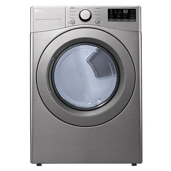 LG 7.4 CU. FT. GRAPHITE STEEL ULTRA LARGE CAPACITY ELECTRIC DRYER WITH SMARTDIAGNOSIS - DLE3400V