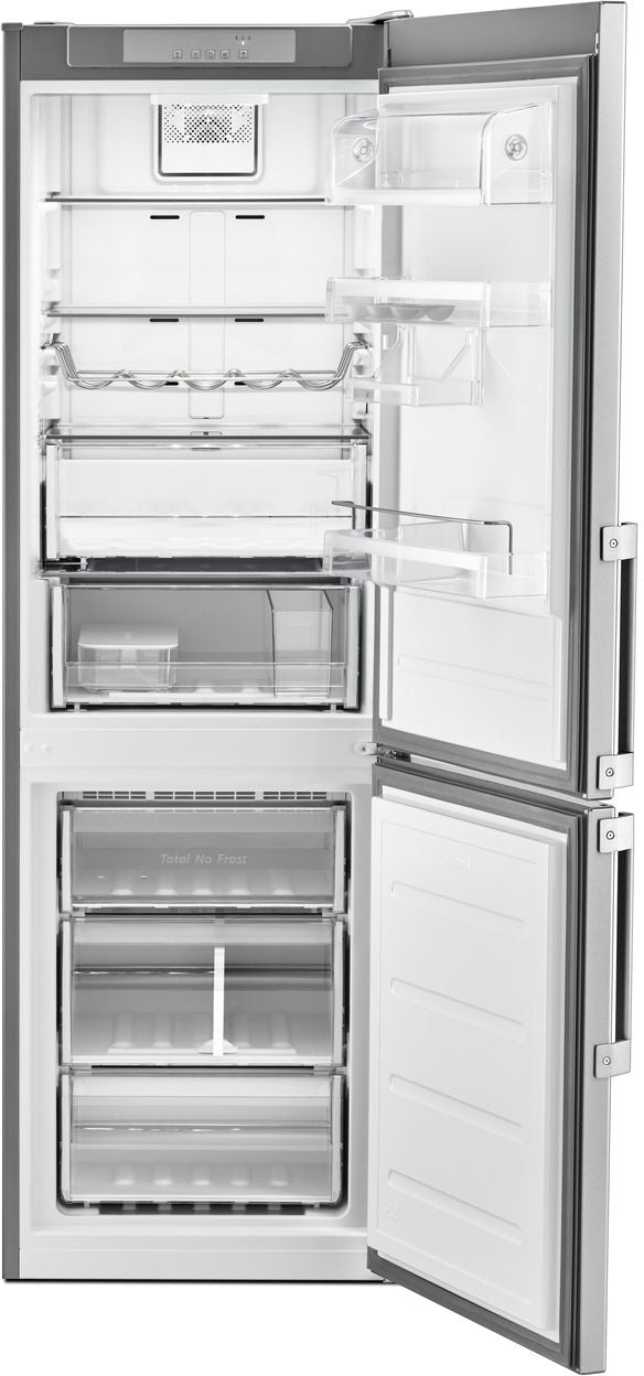 Whirlpool 24 Inch Counter Depth Bottom Freezer Refrigerator with Dual Cooling - URB551WNGZ