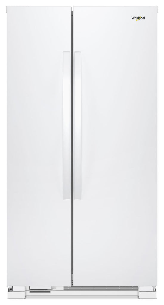 Whirlpool 33 Inch Side-by-Side Refrigerator, White - WRS312SNHW