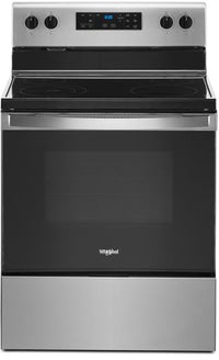 Whirlpool 30 Inch Freestanding Electric Range with 5.3 cu. ft. Capacity, Stainless Steel - YWFE515S0JS