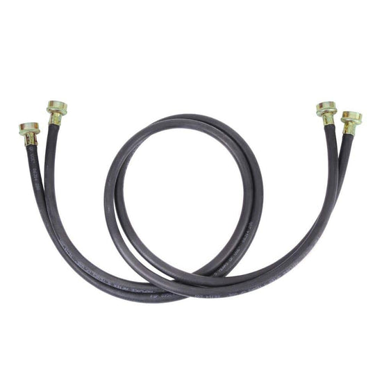 Whirlpool 5 ft. Black EPDM Washer Hose (2-Pack) - 8212641RP