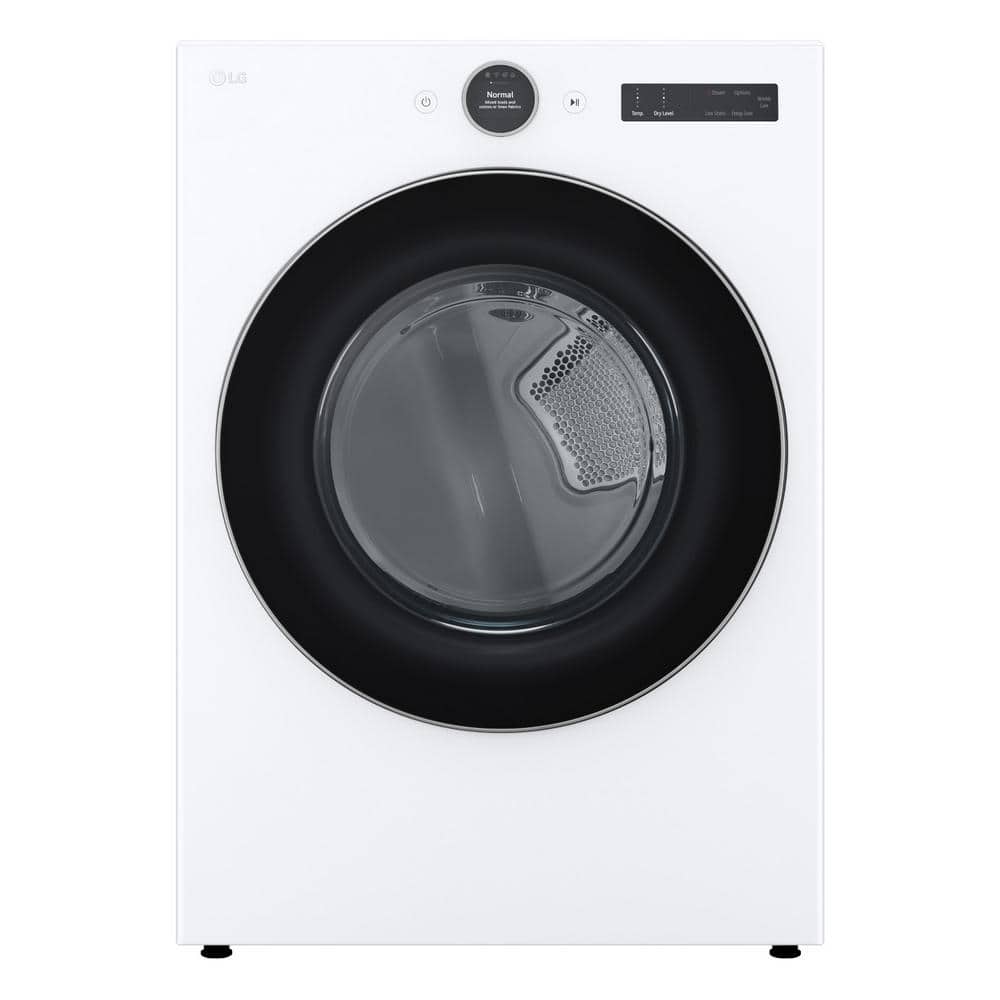 LG 7.4 cu. ft. Stackable Electric Dryer with TurboSteam - DLEX5500W