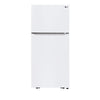 LG 30 Inch Top Freezer Refrigerator, White - LTCS20020W