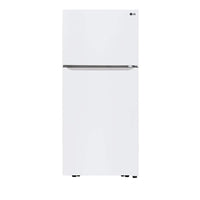 LG 30 Inch Top Freezer Refrigerator with 20.2 cu. ft. Capacity, White - LTCS20020W