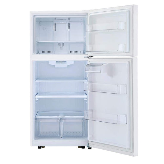 LG 30 Inch Top Freezer Refrigerator, White - LTCS20020W
