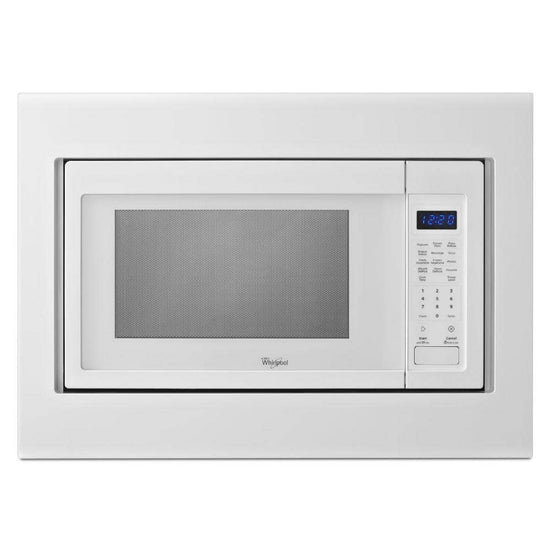 Whirlpool 27 in. Microwave Trim Kit in White - MK2167AW
