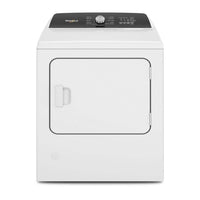 Whirlpool 7 cu. ft. Top Load Gas Moisture Sensing Dryer with Steam, White - WGD5050LW