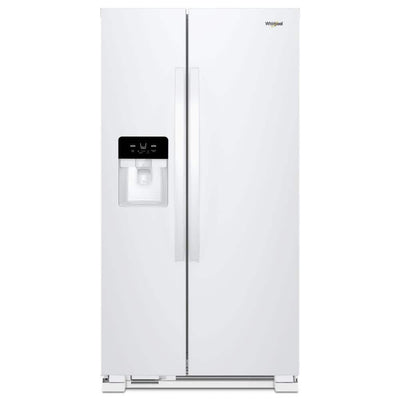 Whirlpool 21 cu. ft. Side-by-Side Refrigerator, White - WRS331SDHW