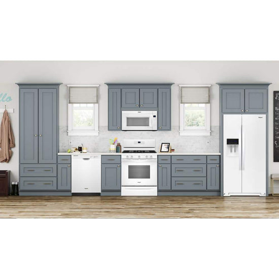 Whirlpool 36 Inch Side-by-Side Refrigerator, 28 cu. ft., White - WRS588FIHW