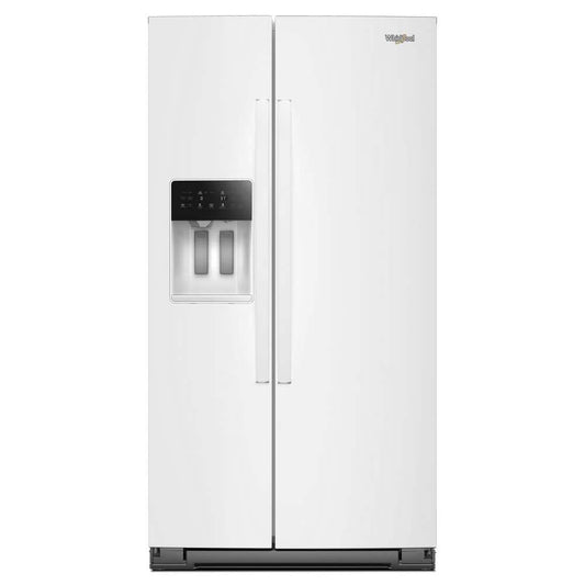 Whirlpool 36 Inch Side-by-Side Refrigerator, White - WRSF5536RW