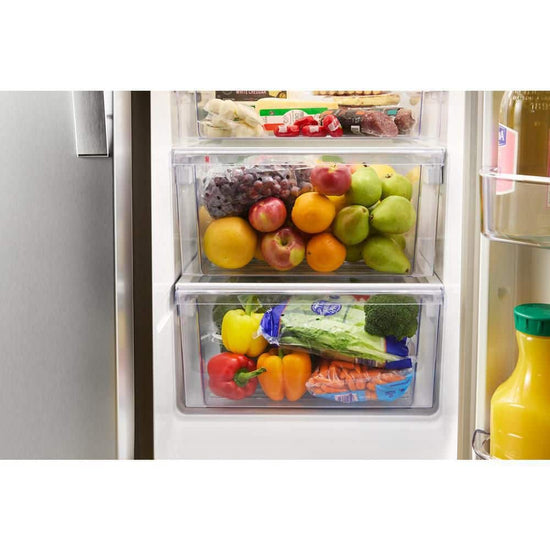 Whirlpool 36 Inch Side-by-Side Refrigerator, White - WRSF5536RW