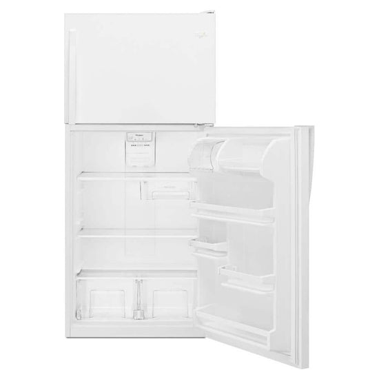 Whirlpool 30 Inch Top Freezer Refrigerator, 18.2 cu. ft., White - WRT318FZDW