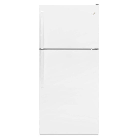 Whirlpool 30 Inch Top Freezer Refrigerator, 18.2 cu. ft., White - WRT318FZDW
