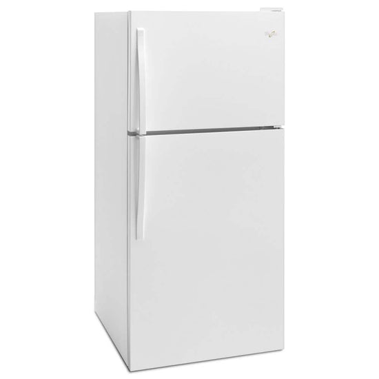 Whirlpool 30 Inch Top Freezer Refrigerator, 18.2 cu. ft., White - WRT318FZDW