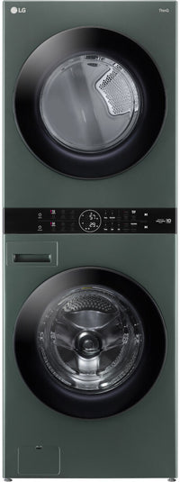LG WashTower Stacked Laundry Center 4.5/7.4 cu. ft., Nature Green - WKEX200HGA