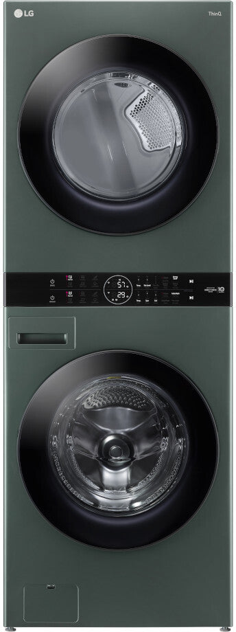 LG WashTower Stacked Laundry Center 4.5/7.4 cu. ft., Nature Green - WKEX200HGA