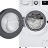 LG 24 Inch Compact Front Load Washer with 2.4 cu. ft. Capacity - WM1455HWA