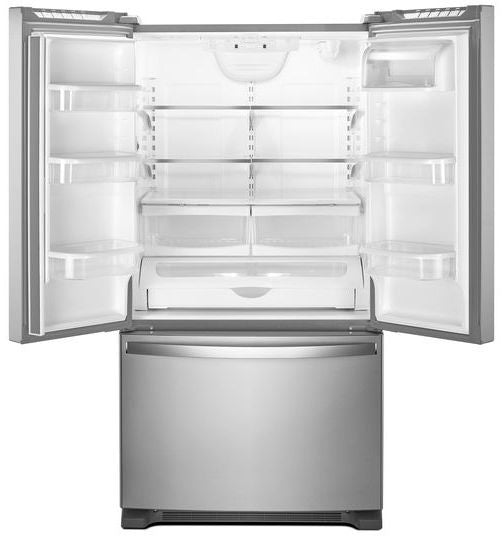 Whirlpool 36 Inch Counter Depth French Door Refrigerator, Stainless Steel - WRF540CWHZ