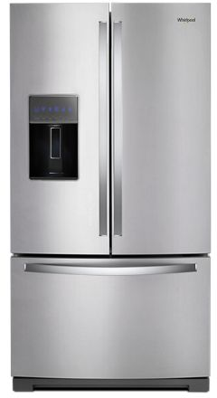 WHIRLPOOL 36 INCH FRENCH DOOR REFRIGERATOR WITH 26.8 CU. FT. CAPACITY - WRF757SDHZ