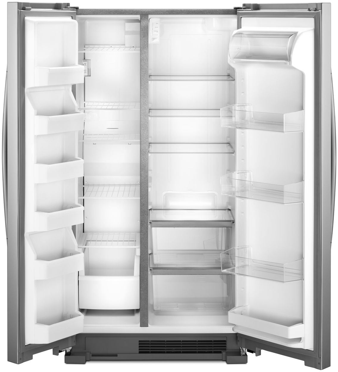 WHIRLPOOL 36 INCH SIDE BY SIDE REFRIGERATOR WITH 25.07 CU. FT. CAPACITY - WRS315SNHM