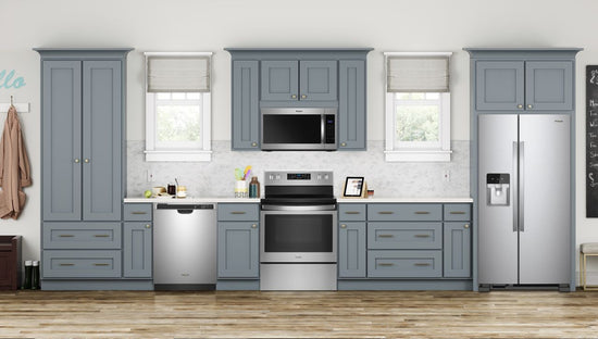 Whirlpool 33 Inch Side-by-Side Refrigerator, 21 cu. ft., Fingerprint Resistant Stainless Steel - WRS321SDHZ