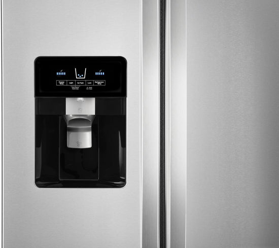 Whirlpool 24.6 cu. ft. Side by Side Refrigerator, Stainless Steel - WRS325SDHZ