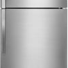 Whirlpool 28 Inch Top Freezer Refrigerator, Stainless Steel - WRT134TFDM