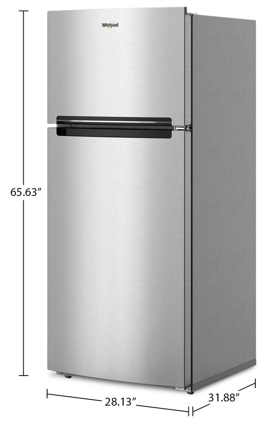 Whirlpool 28 Inch 16.3 Cu. Ft. Top-Freezer Refrigerator - WRTX5028PM