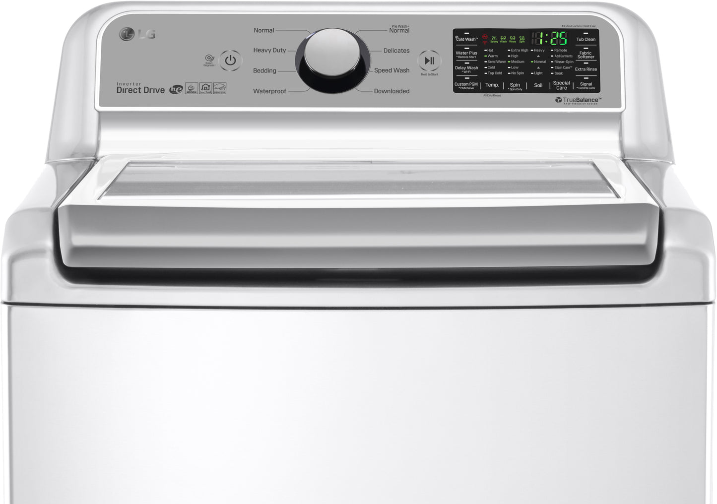 LG 27 INCH SMART WI-FI ENABLED TOP LOAD WASHER - WT7300CW